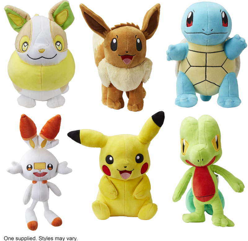 Wholesalers of Pokemon 8 Inch Plush Asst toys
