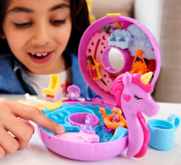Wholesalers of Polly Pocket Adventure Unicorn Floatie Compact toys image 4