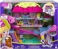 Wholesalers of Polly Pocket Pollyville Pet Adventure Treehouse Playset toys image