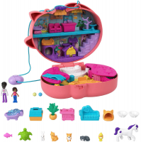 Wholesalers of Polly Pocket Starring Shani Cuddly Cat Purse Compact toys image 2