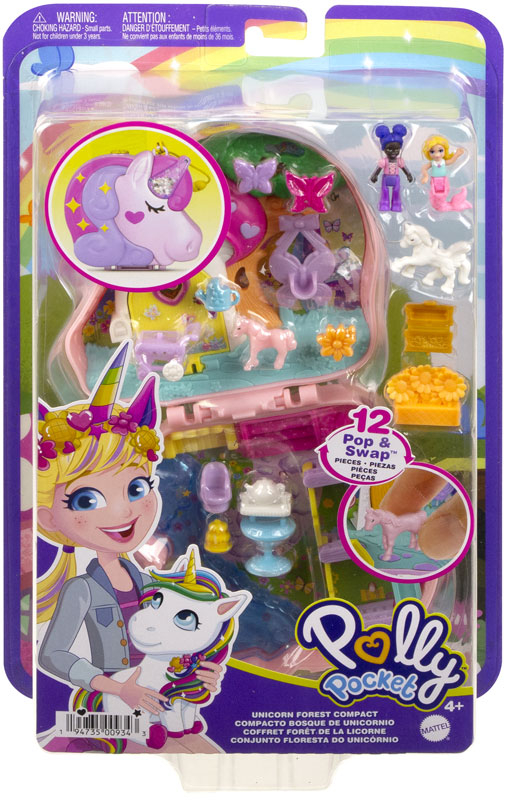 Wholesalers of Polly Pocket Unicorn Forest Compact toys