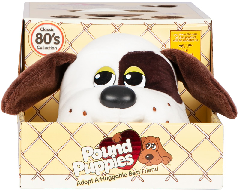 Wholesalers of Pound Puppies Classic - W2 Dogs Trust White toys