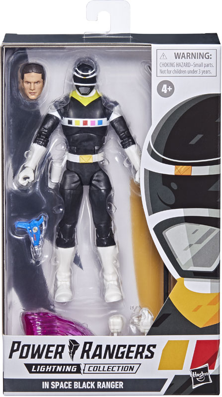 Wholesalers of Power Rangers Lightning Collection In Space Black Ranger toys