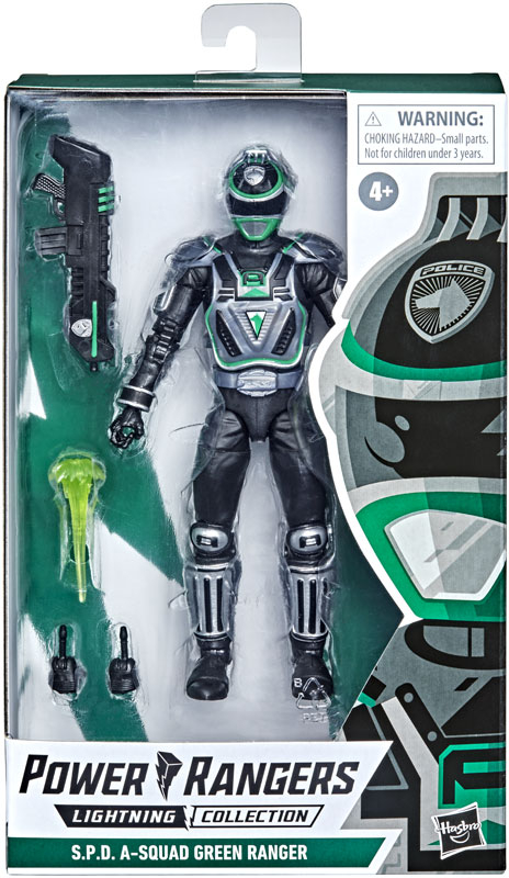 Wholesalers of Power Rangers Lightning Collection S.p.d A-squad Green Range toys