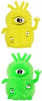 Wholesalers of Puffer Monster 3 Eyed Withlight 10cm 6 Asst Col toys image 3