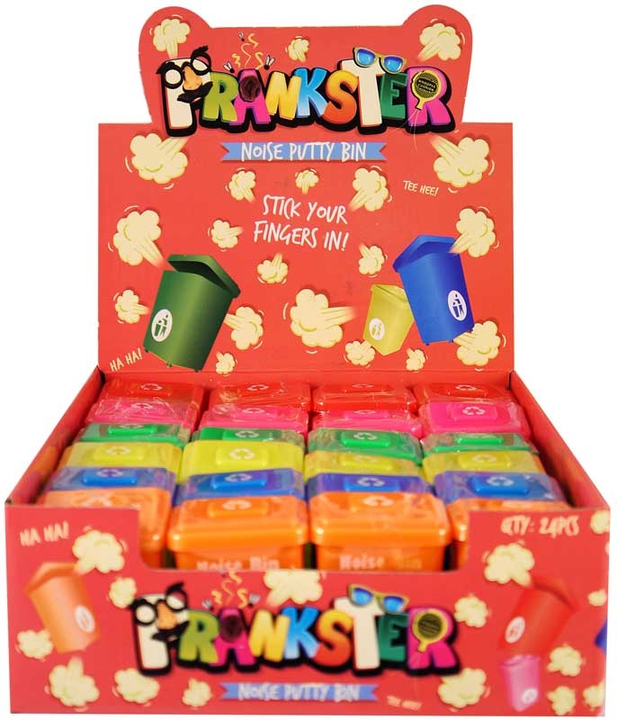Wholesalers of Putty Noise Bin 6cm X 4.5cm Asst Neon Cols toys