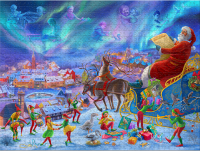 Wholesalers of Puzzle Christmas Puzzle 1000pc toys image 2