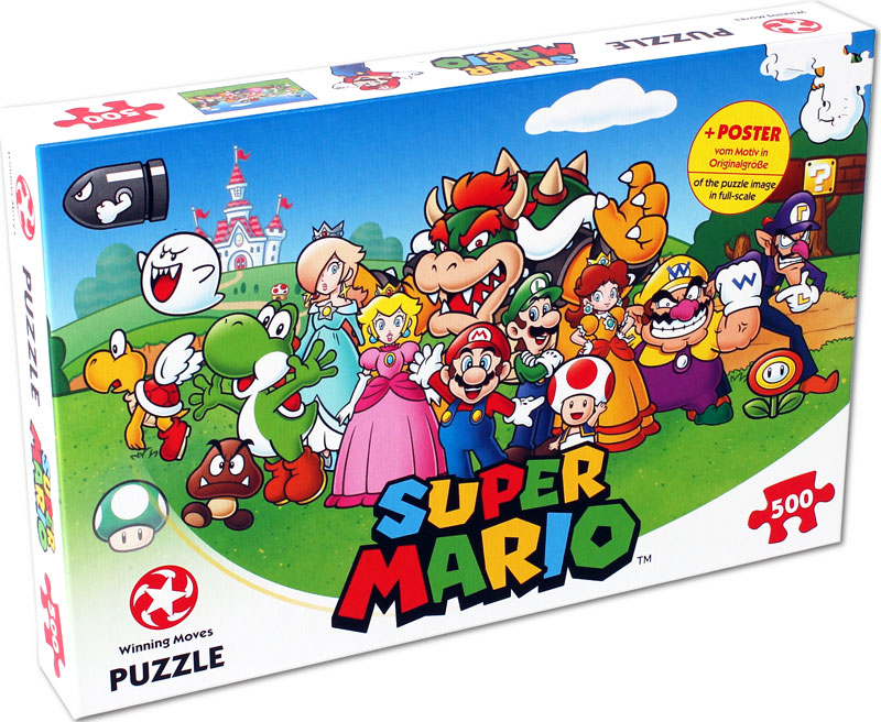 Wholesalers of Puzzle Mario Kart And Friends 500pc toys