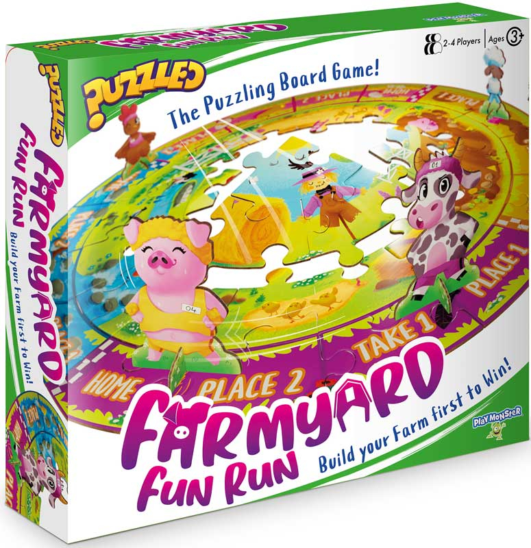 Wholesalers of Puzzled - Farmyard Fun Run toys
