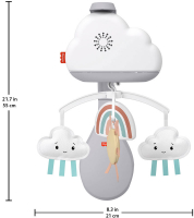 Wholesalers of Rainbow Showers Bassinet To Bedside Mobile toys Tmb