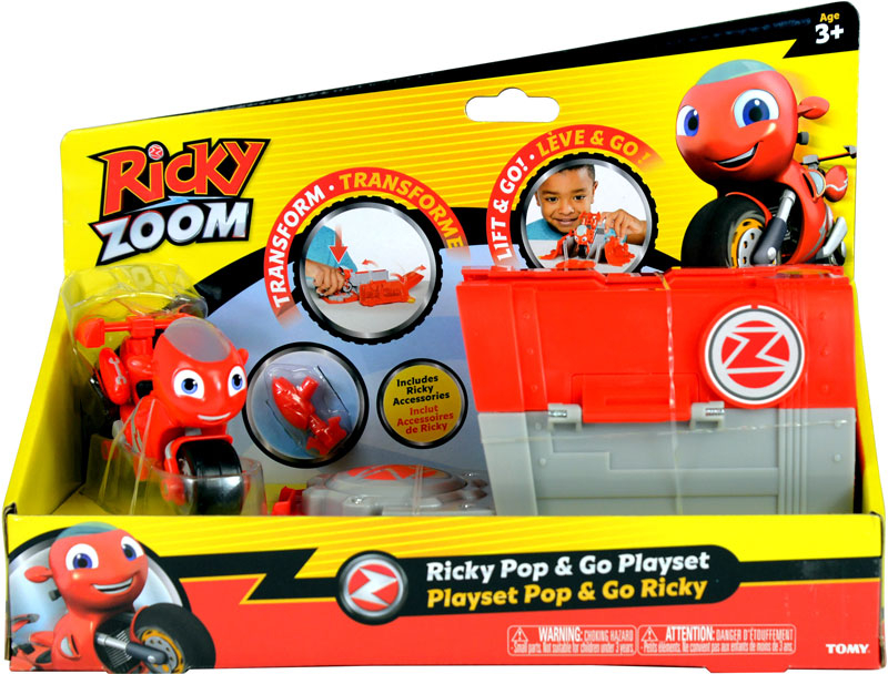 Wholesalers of Ricky Zoom Pop And Go Playset Assorted toys