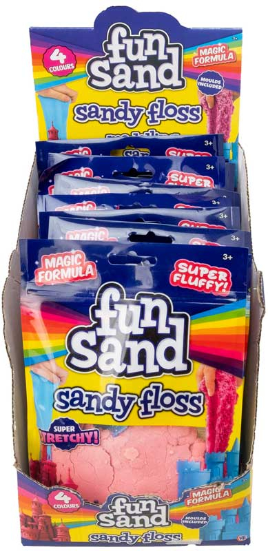 Wholesalers of Sandy Floss Foil Bag Assorted toys