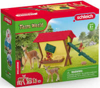 Wholesalers of Schleich Feeding The Forest Animals toys image