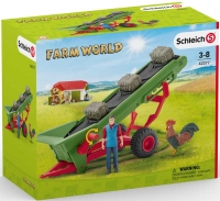 Wholesalers of Schleich Hay Conveyor With Farmer toys image 2