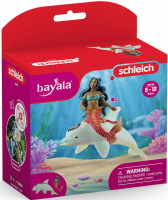 Wholesalers of Schleich Isabelle Auf Delphin toys image