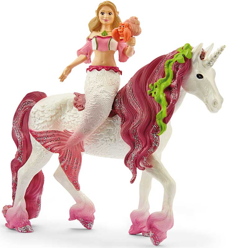 Wholesalers of Schleich Mermaid Feya On Underwater Unicorn toys