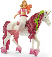 Wholesalers of Schleich Mermaid Feya On Underwater Unicorn toys image