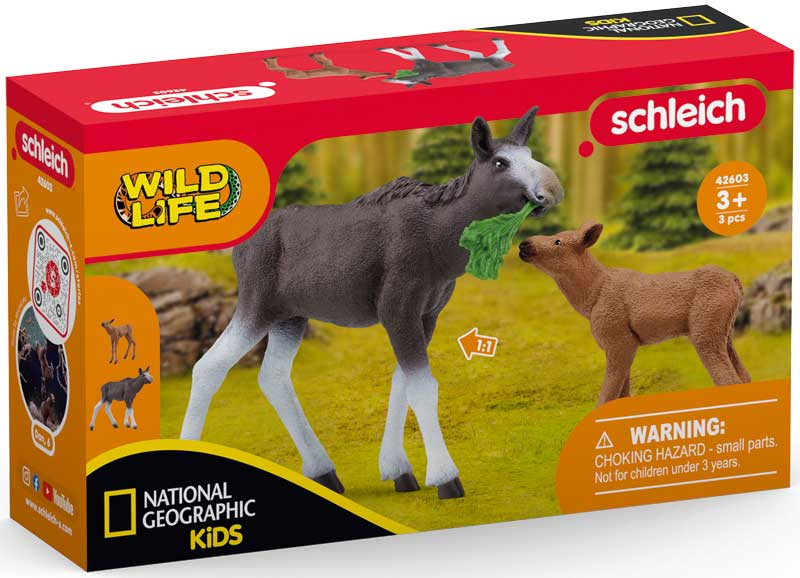 Wholesalers of Schleich National Geographic Moose With Calf toys