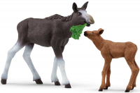 Wholesalers of Schleich National Geographic Moose With Calf toys image 2
