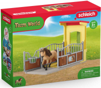 Wholesalers of Schleich Pony Box With Iceland Pony Stallion toys image