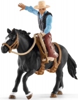 Wholesalers of Schleich Saddle Bronc Riding With Cowboy toys image