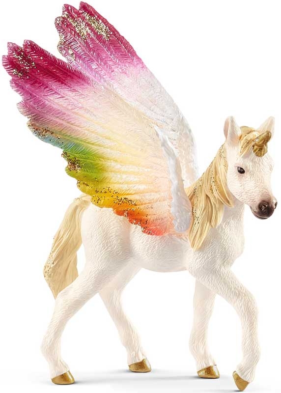 Wholesalers of Schleich Winged Rainbow Unicorn Foal toys