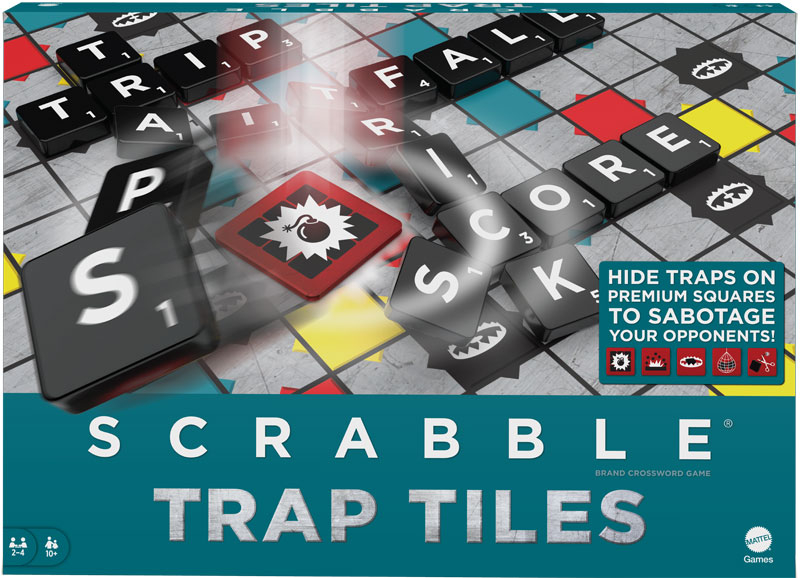 Wholesalers of Scrabble Trap Tiles toys