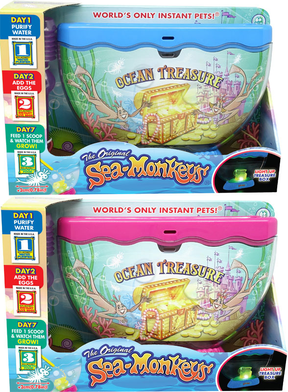 Wholesalers of Sea Monkeys Ocean Treasure Tank toys