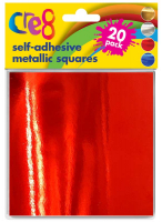 Wholesalers of Self-adhesive Metallic Squares toys image