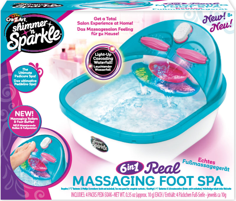 Wholesalers of Shimmer N Sparkle 6-in-1 Massaging Foot Spa toys