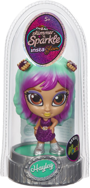 Wholesalers of Shimmer N Sparkle Instaglam Dolls Neon - Hayley toys
