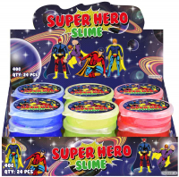 Wholesalers of Slime Super Hero 40g 7cm X 2cm Assorted toys image