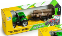 Wholesalers of Small Tractor And Trailer Assorted toys image