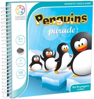 Wholesalers of Smart Games - Penguins Parade Magnetic Puzzle Game toys image