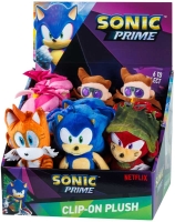 Wholesalers of Sonic Clip On Plush Keyring Assorted toys image
