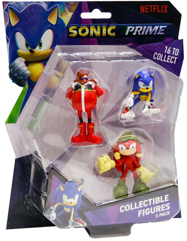 Wholesalers of Sonic Collectible Figures 3 Pack Assorted toys
