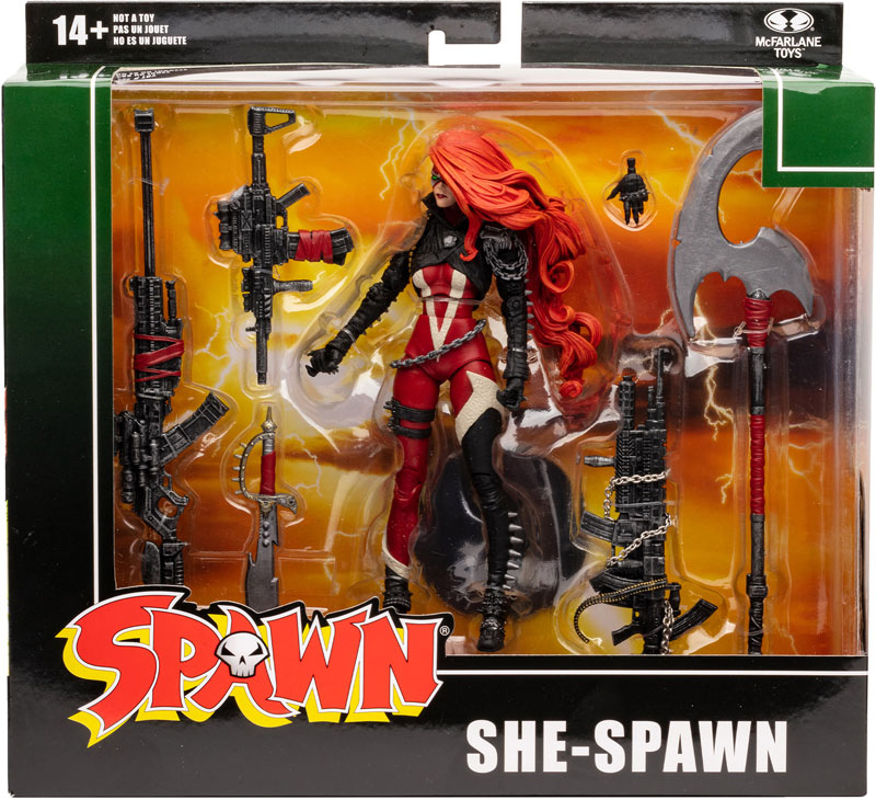 Wholesalers of Spawn Deluxe Set - She Spawn toys