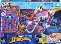 Wholesalers of Spiderman Bend And Flex Spiderman Space Mission Jet toys image