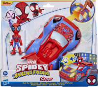 Wholesalers of Spidey And His Amazing Friends Glow Tech Vehicles Assorted toys image