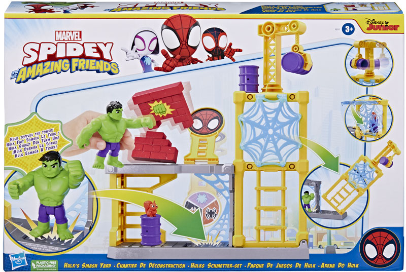 Wholesalers of Spidey And His Amazing Friends Hulks Smash Yard toys