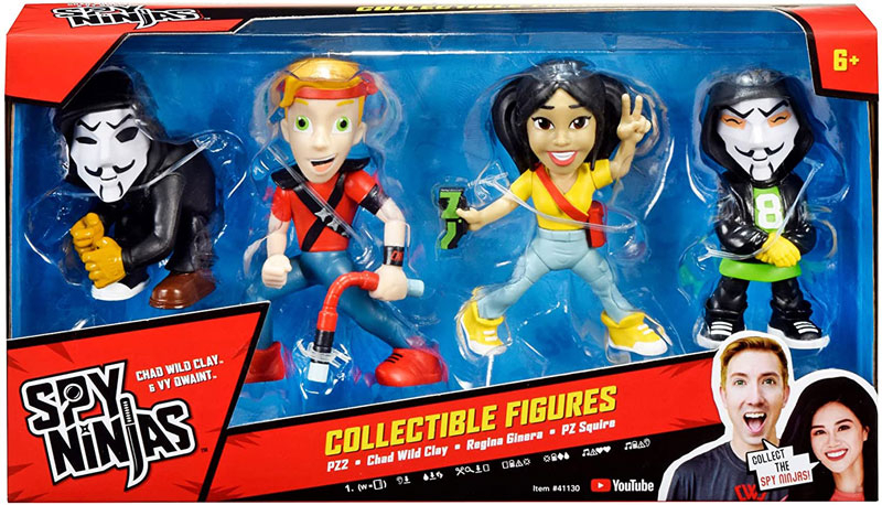 Wholesalers of Spy Ninjas 4-figure Pack toys