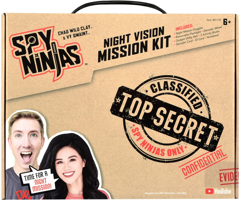 Wholesalers of Spy Ninjas Night Vision Mission Kit toys
