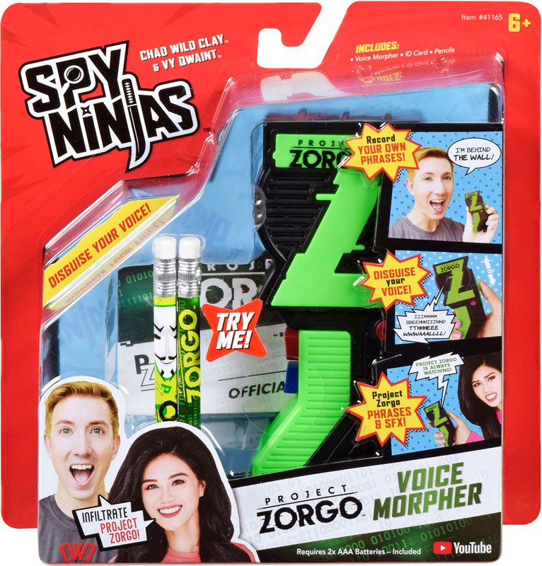 Wholesalers of Spy Ninjas Project Zorgo Voice Morpher toys