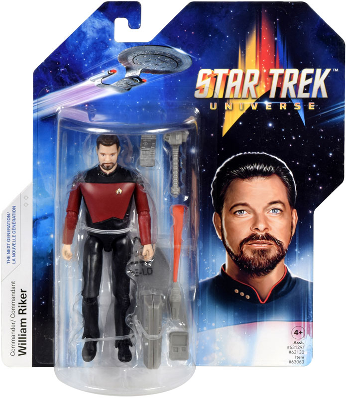 Wholesalers of Star Trek 5 Inch Riker Figure toys