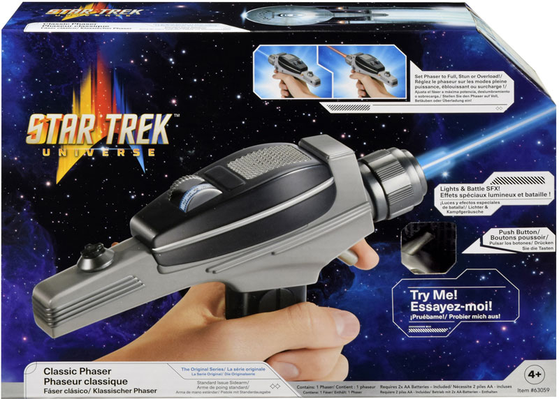 Wholesalers of Star Trek The Original Series Phaser toys