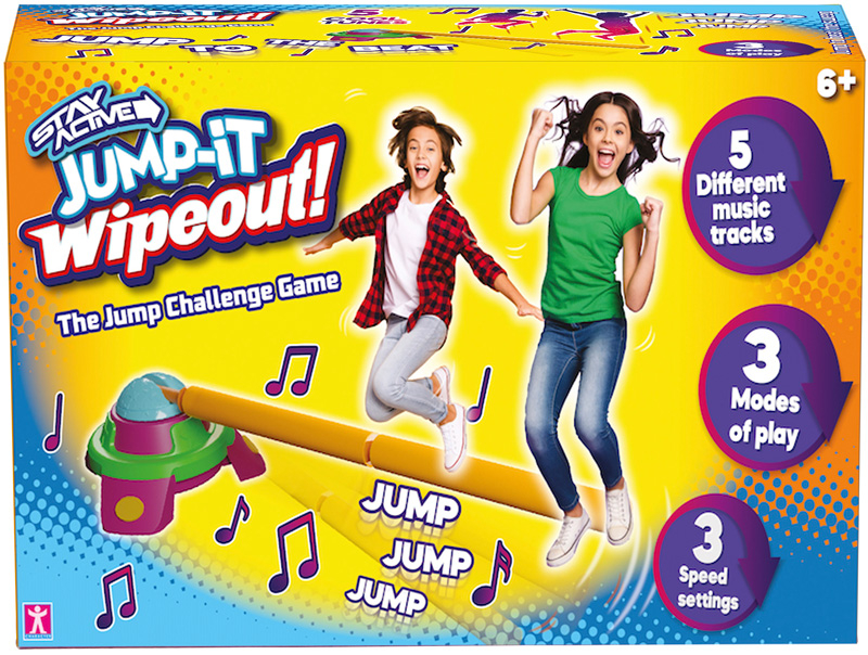 Wholesalers of Stay Active Jump-it Wipe Out toys