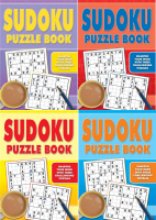 Wholesalers of Sudoku Puzzle Books 1-4 toys Tmb