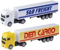 Wholesalers of Teamsterz 3 Inch Die-cast Container Truck Assorted toys image 2