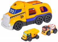 Wholesalers of Teamsterz My 1st Jcb Transporter + 2 Cars toys image 2
