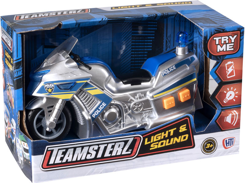 Wholesalers of Teamsterz Police Motorbike toys